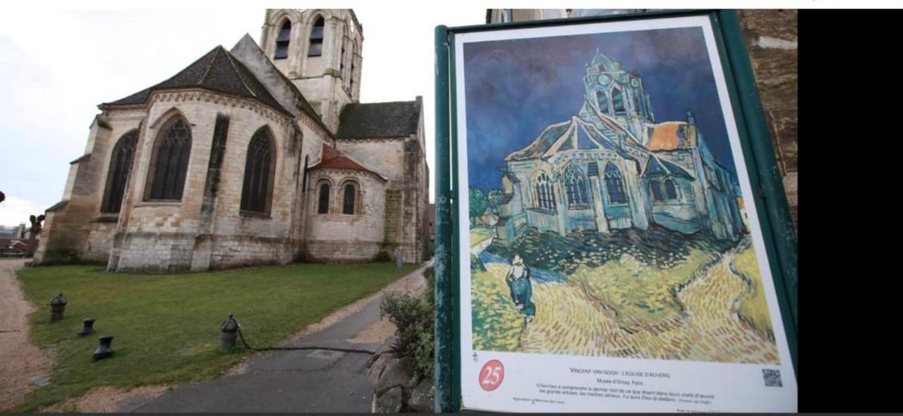 Butry-Sur-Oise Petite Maison Sur Les Traces De Van Gogh מראה חיצוני תמונה